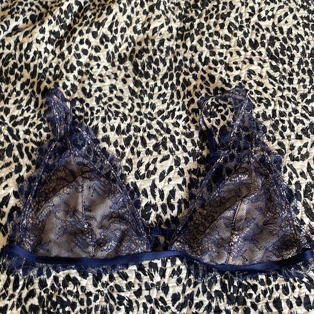 Bralette navy blue